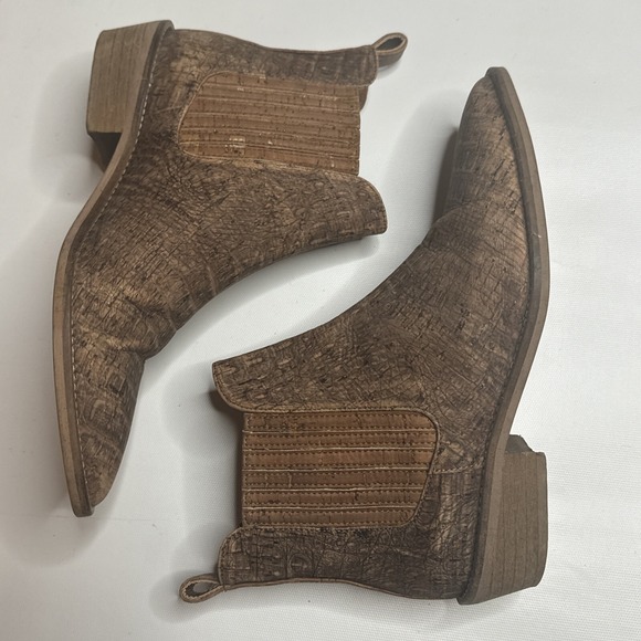 Queork Cork Women's Chelsea Boots - EU 37 US 6.5 - Picture 3 of 9